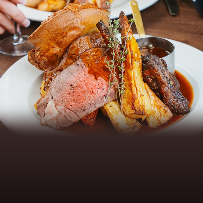 Sunday menu at The Plough