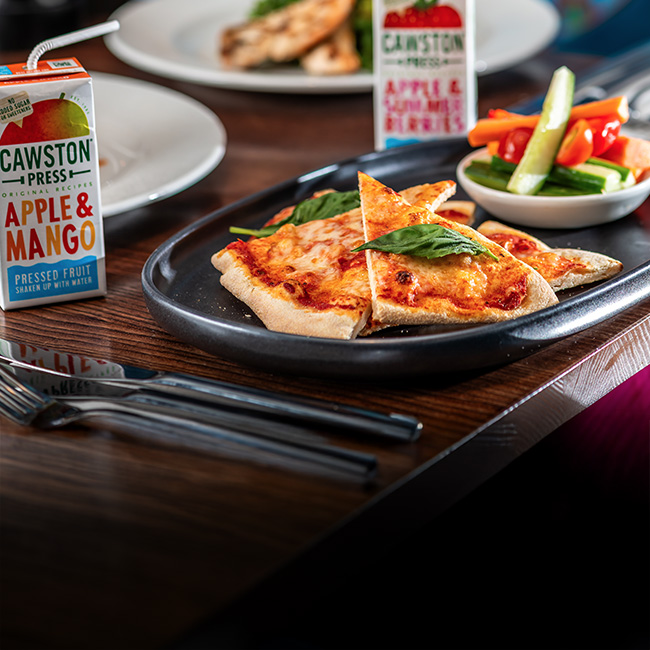 Children's menu at The Plough