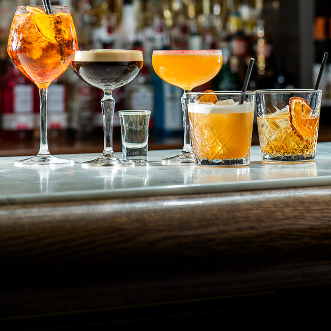 Wine & Drinks menu at The Plough