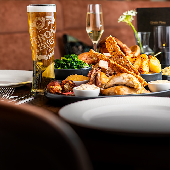 Wine & Drinks menu at The Plough